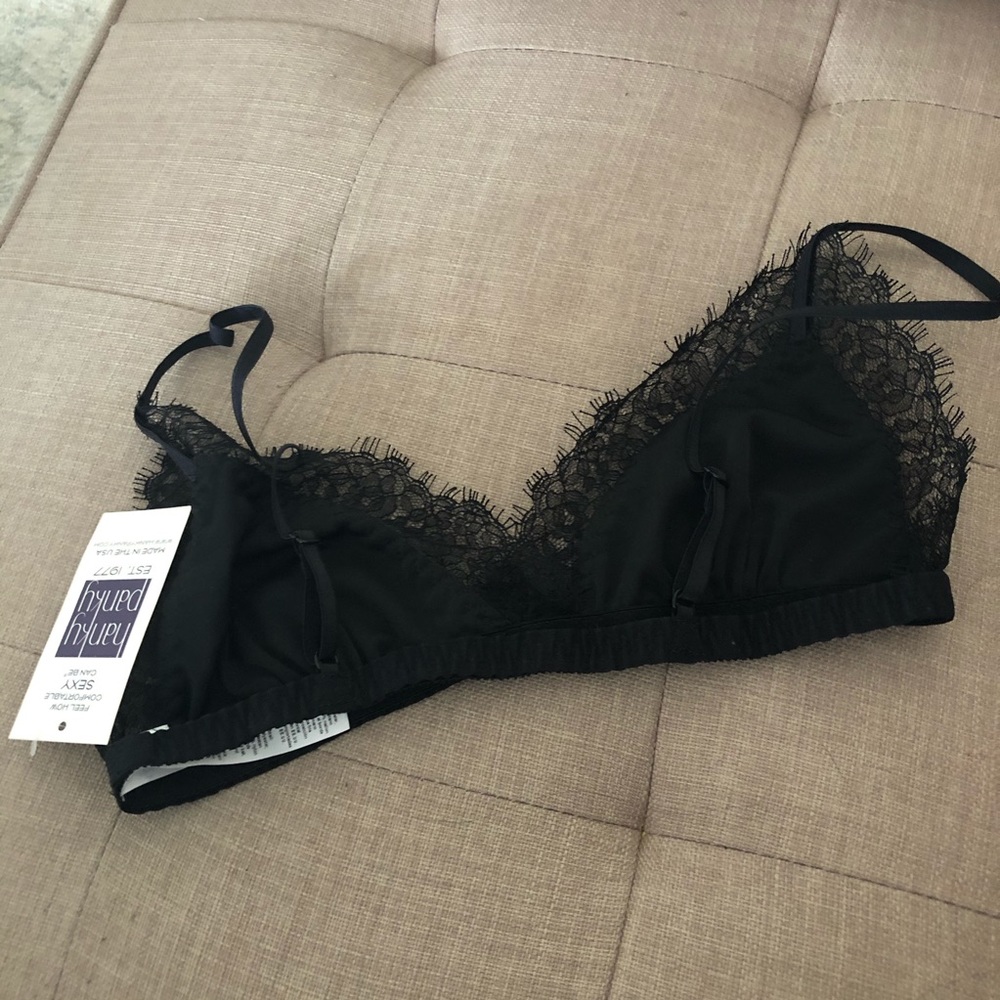 NWT Hanky Panky Luxe Panne Velvet Bralette - Picture 10 of 10